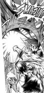 All Might's Texas Smash in the manga.