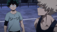 Katsuki surmises Izuku got his Quirk from All Might.