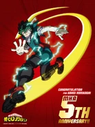 My Hero Academia Anime 5 Year Anniversary