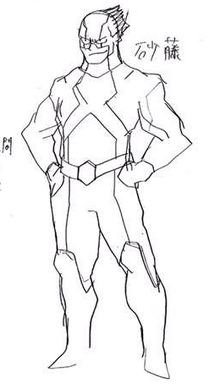 Prototype Rikido Sato Hero Costume Design