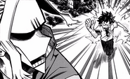 Izuku chases down Toshinori