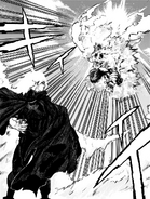 Endeavor confronts Tomura.