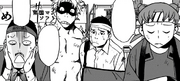 Fat Gum, Monika and Naomasa after the battle.png