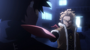 Hawks threatens Dabi.