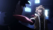 Dabi is threatened by Hawks.