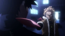 Hawks threatens Dabi (Anime)