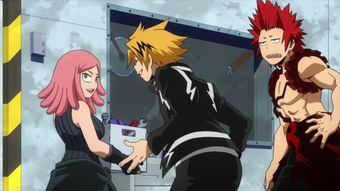 Denki Kaminari My Hero Academia Wiki Fandom They were going through some repairs and maintenance, sending the students home for the week. denki kaminari my hero academia wiki