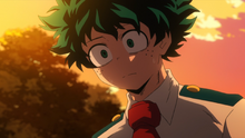 Izuku realizes that All Might is gonna die