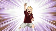 Mirio as a child.