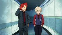 Eijiro and Katsuki get lost in the tower