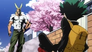 All Might and Izuku meet for the first time.