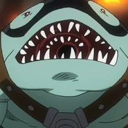 The large blue villain.