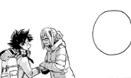 Fuyumi thanks Izuku for being Shoto's friend.