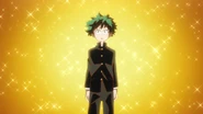 Izuku in Season 1's "THE DAY" opening.