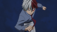 Shoto rushes to save Izuku and Melissa.