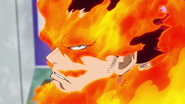 Endeavor glares at All Might