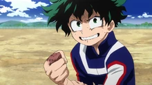 Izuku proves he belongs at U.A.