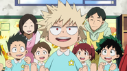 Katsuki as a child.