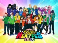 My Hero Academia HERO FES 2020 Key Visual