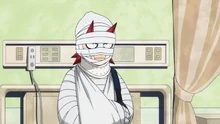 Eijiro recovers at the Hospital.