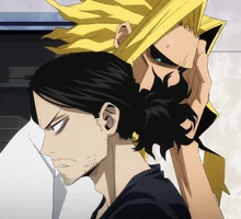 All Might asks Shota not to be too harsh on the boys.