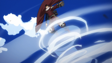 Inasa uses Whirlwind to fly