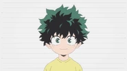 Young Izuku in in Season 8's "I" ending.
