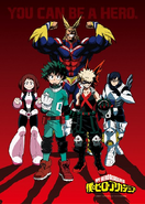 My Hero Academia Main Cast Visual
