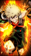 Katsuki Bakugo Skill Character Art 25 Smash Rising
