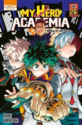 Couverture du Tome 26 My Hero Academia