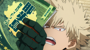 Katsuki is lazing around