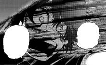 Tenko is crying while holding Izuku's hands