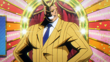 All Might working for UA