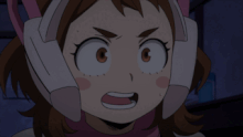 Ochaco fights Toga