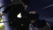 Eraser Head attacks "Dabi".