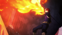 Shoto fire attack vs Stain