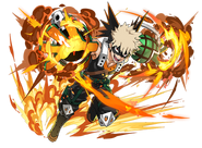 Katsuki Bakugo Artwork 2 Puzzle and Dragons