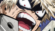 Katsuki yells at Izuku