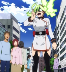 Burnin leading the evacuations