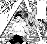 Gran Torino trains Izuku.