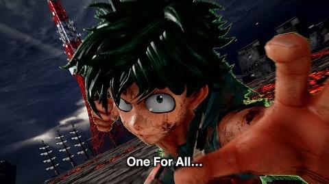 JUMP FORCE - Jump Festa Deku and Asta Reveal Trailer PS4, XB1, PC