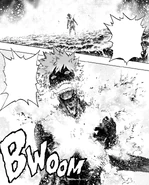 Dabi becomes a walking inferno.