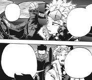 Endeavor, Hawks and Best Jeanist trying to understand All For One's plans.