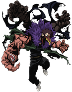 Artwork of Overhaul's fused form from My Hero One's Justice 2.