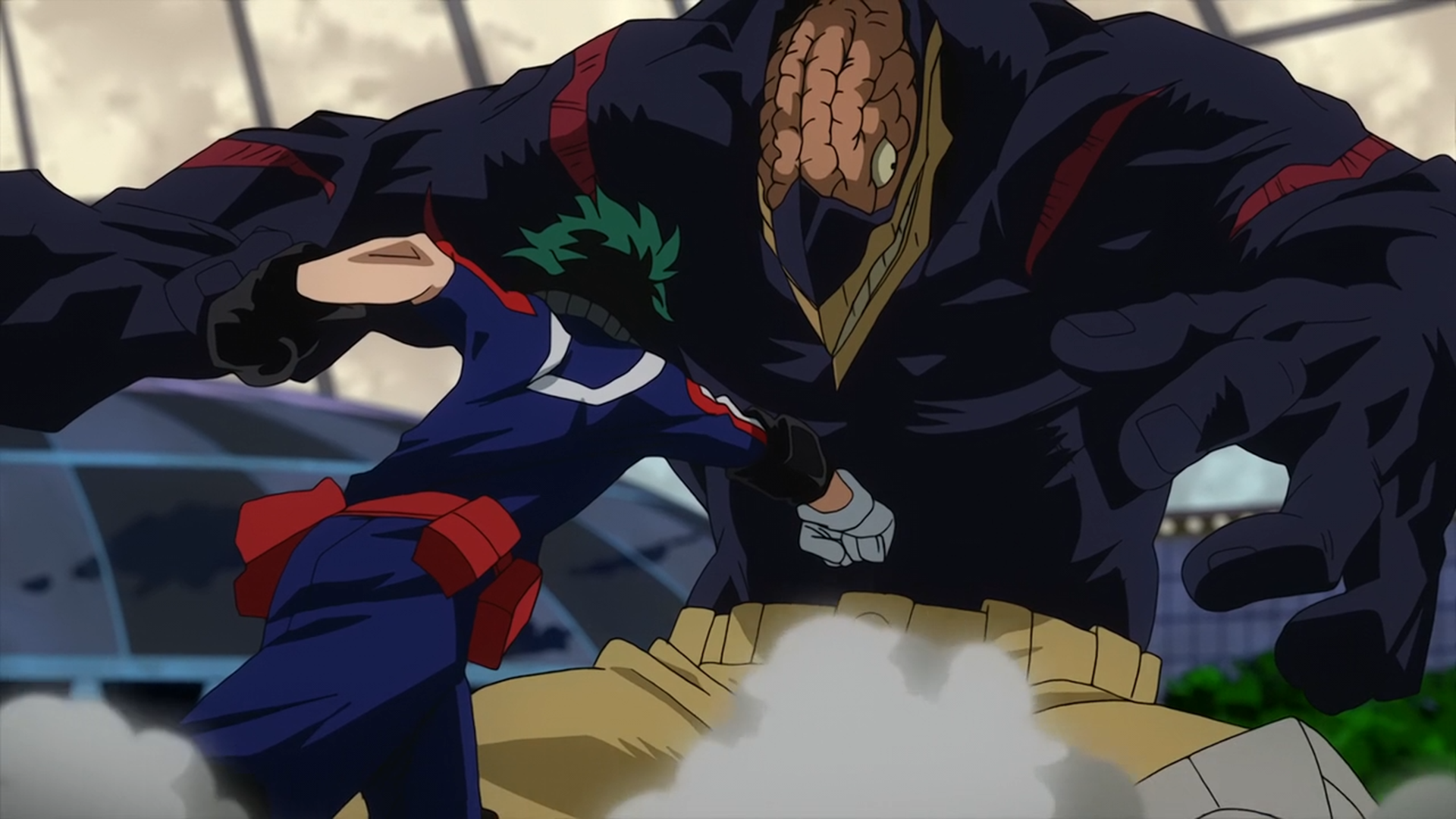 Shock Absorption My Hero Academia Wiki Fandom - how to farm on all might with navel laser boku no roblox