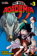 Izuku en el Volumen 3 (Portada de Argentina).