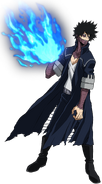 Artwork of Dabi from My Hero One's Justice 2.