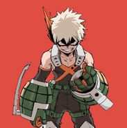Katsuki Bakugo Illustration 2 by Yoco Akiyama