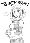 Boceto de Ochaco Uraraka 3