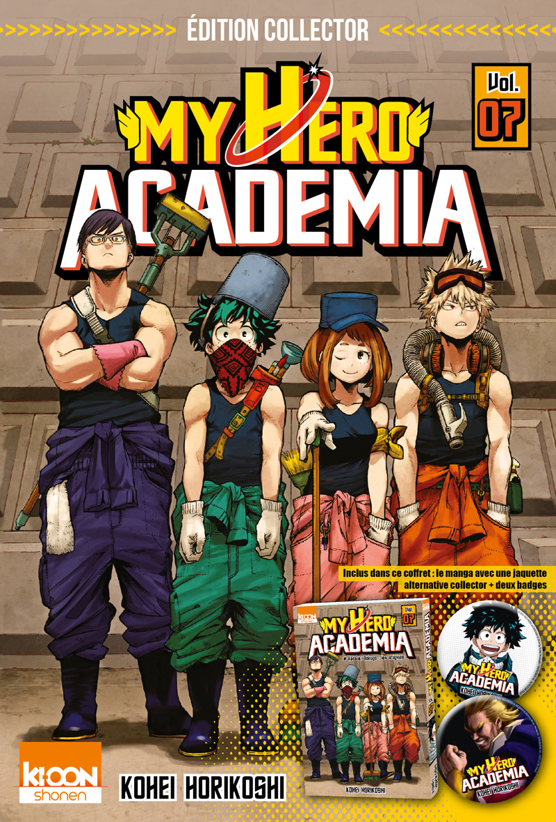Edition Collector My Hero Academia Tome 30 My Hero Academia T07 - Edition collector | Wiki Boku no Hero Academia | Fandom